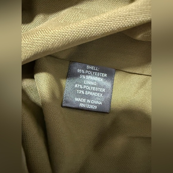 DUNDAS x Revolve Olive Chain Ring One-Shoulder Maxi Dress NWT Size S - Picture 8 of 9